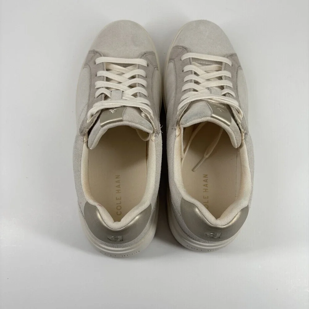 Cole Haan Grand Crosscourt Coaster Women's‎ US 7.5B Ivory/Dove Sneaker W32152